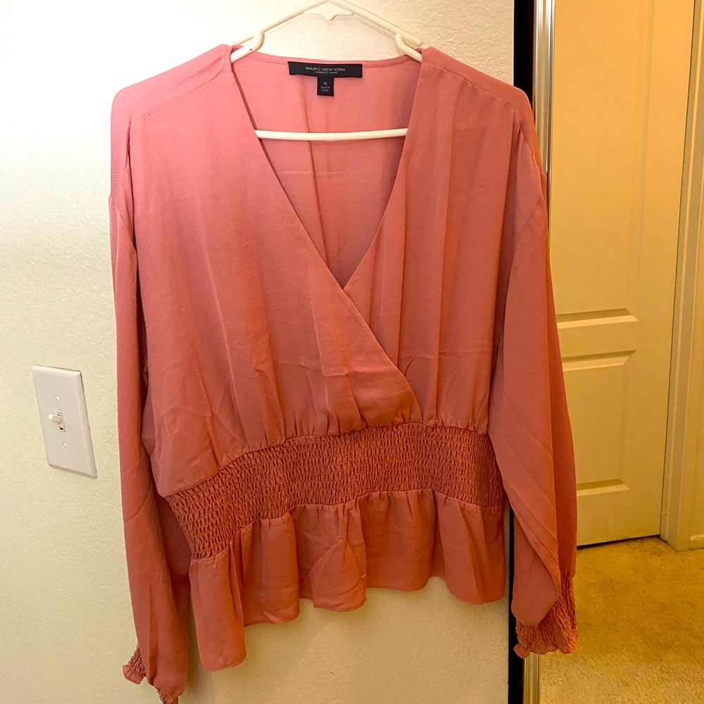 Pink blouse